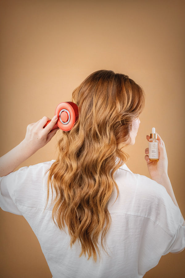 Brosse électrique applicatrice de sérum